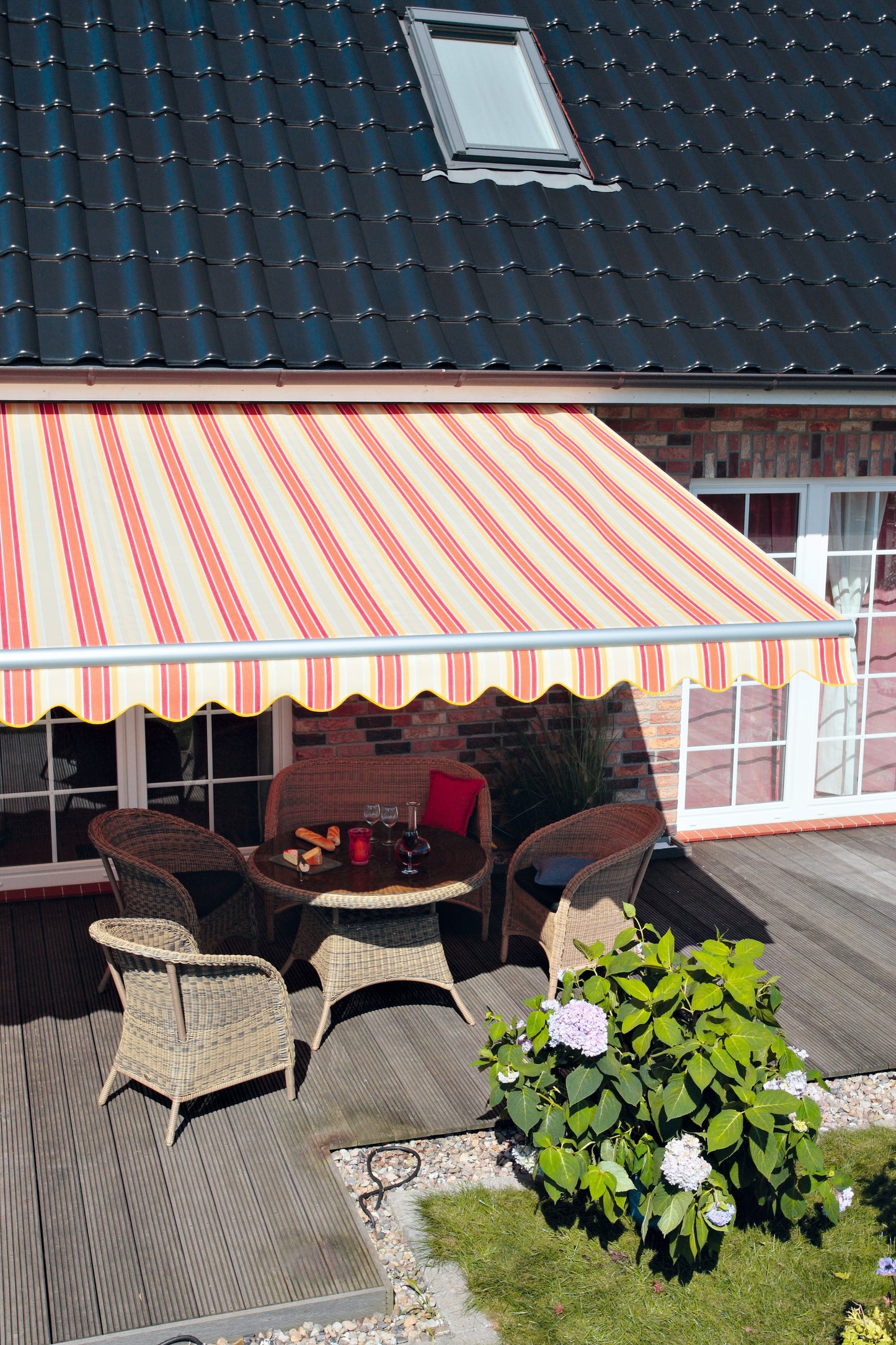 Offene Gelenkarmmarkise STAR FIX