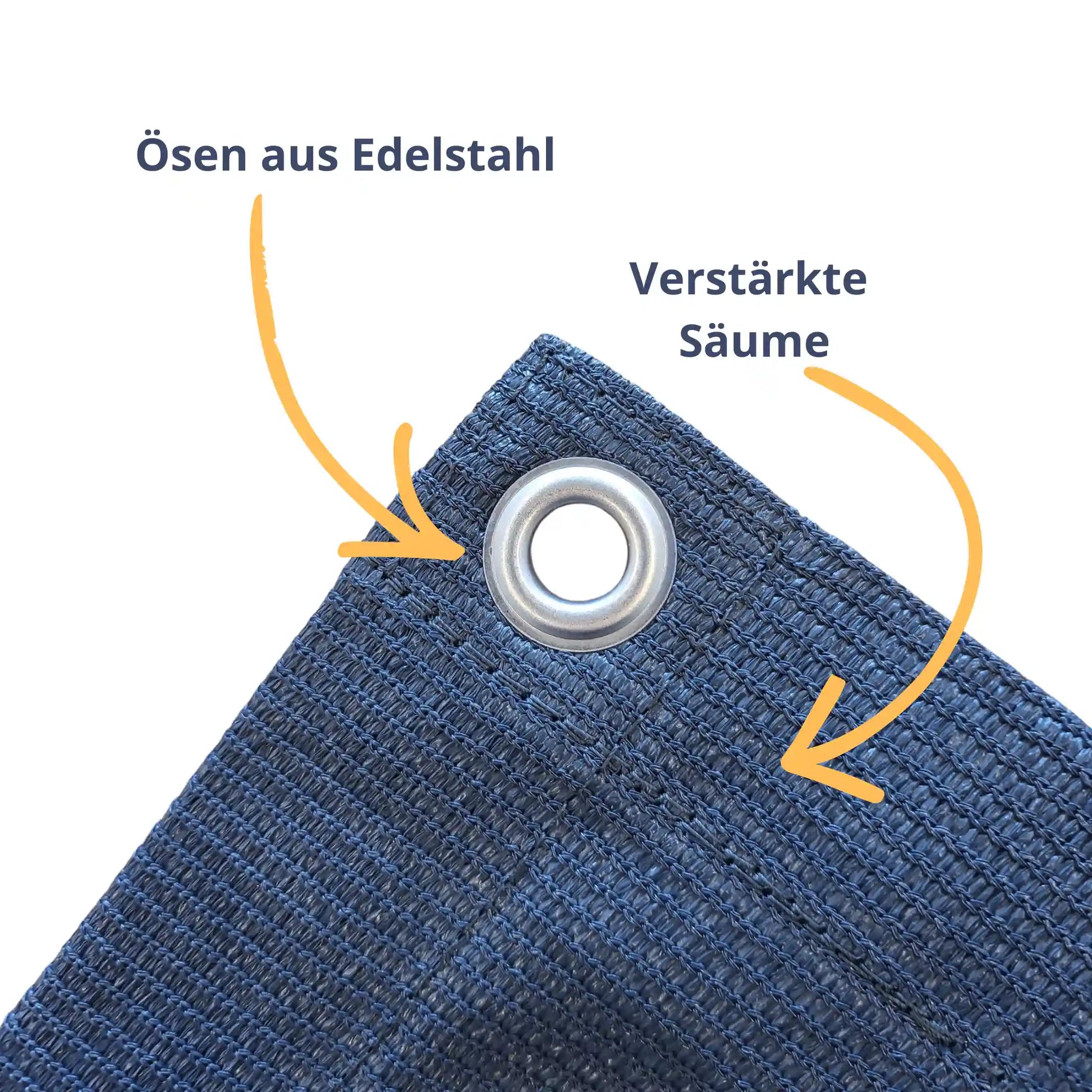 Hey-Sol Balkonumrandung bzw. Balkonverkleidung Ecke mit Öse