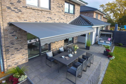 Halbkassetten Markise SUN LED